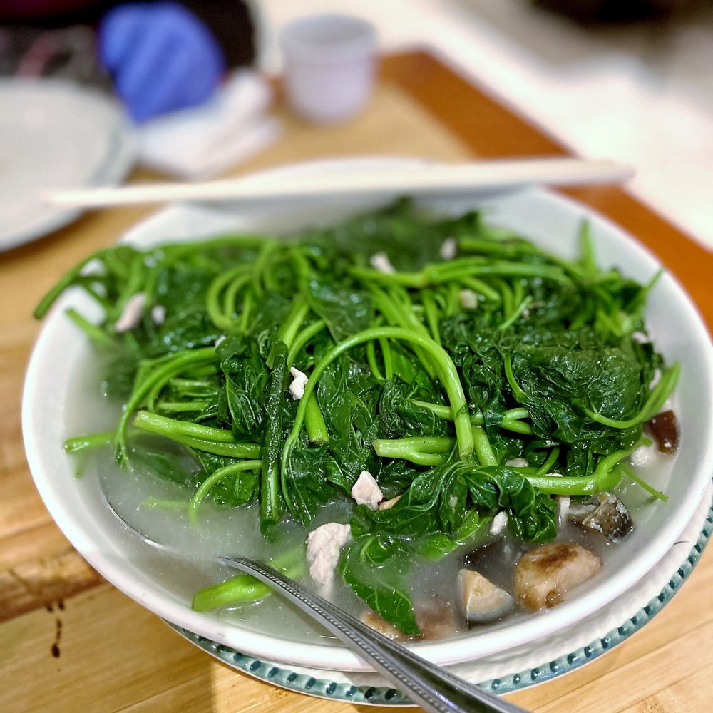 Penang Garden - Snow Pea Veggies Soup Broth - Thai Near Me - San Francisco, California Penang Garden - Snow Pea Veggies Soup Broth - Thai Near Me - San Francisco, California
