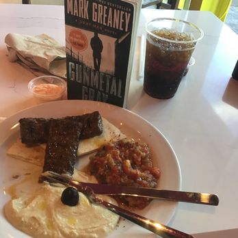 Mean Grille - Adana plate with hummus n baba ganoush n pita bread - Turkish Near Me - Houston, Texas Mean Grille - Adana plate with hummus n baba ganoush n pita bread - Turkish Near Me - Houston, Texas