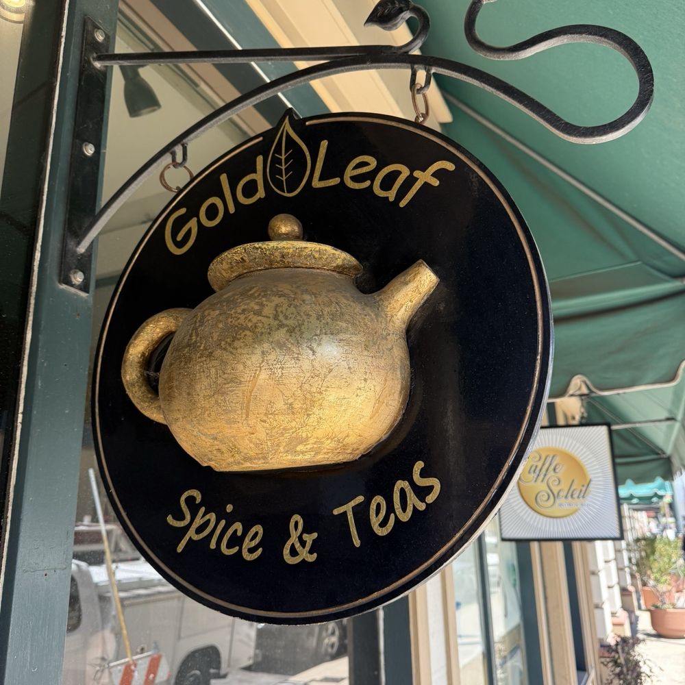 Gold Leaf Spice & Teas - Cute!! Right off main st. - Tea Rooms Near Me - Salinas, California Gold Leaf Spice & Teas - Cute!! Right off main st. - Tea Rooms Near Me - Salinas, California