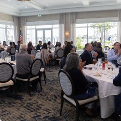 View from inside the Atlantic Ballroom.