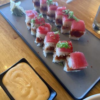 Akasaka Sushi - Tuna tower - Korean Near Me - Orlando, Florida