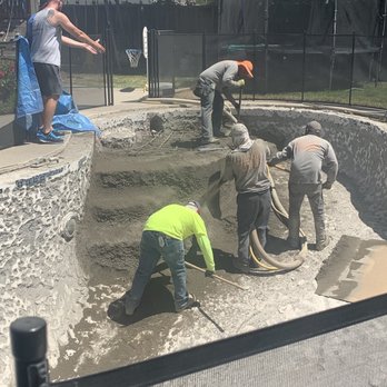 Quality Pool & Construction Inc - Baja shelf being added - Pool & Hot Tub Service Near Me Quality Pool & Construction Inc - Baja shelf being added - Pool & Hot Tub Service Near Me