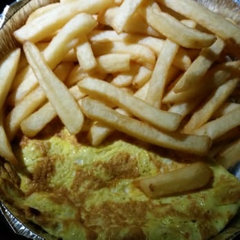 Cross Bay Diner - Cheese omelet with fries - American Near Me - Howard Beach, New York Cross Bay Diner - Cheese omelet with fries - American Near Me - Howard Beach, New York