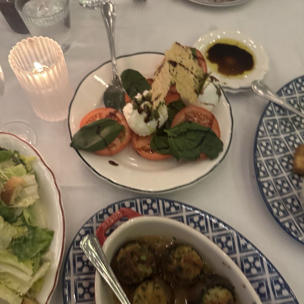 Maggiano's Little Italy - Mozzarella alla Caprese - Stuffed Mushrooms - Italian Near Me - Plano, Texas Maggiano's Little Italy - Mozzarella alla Caprese - Stuffed Mushrooms - Italian Near Me - Plano, Texas