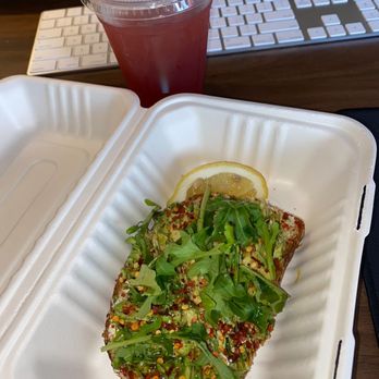 The Well Coffeehouse - Avocado toast and a refresher - Coffee & Tea Near Me - Nashville, Tennessee