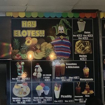 Hay Elotes - Menu - Desserts Near Me - Austin, Texas