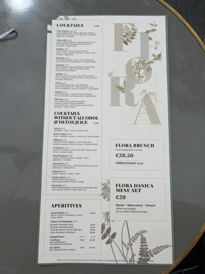 Menu photo 1 Flora Danica Paris, 75