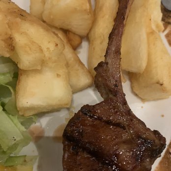 Simba’s Grill - Lamb chop and mogo - African Near Me - Burnaby, British Columbia