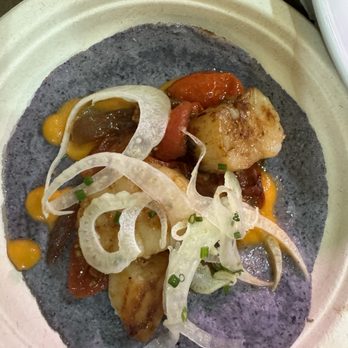 Holbox - Scallop Taco So fresh and so clean... it just melts in your mouth. - Latin American Near Me - Los Angeles, California Holbox - Scallop Taco So fresh and so clean... it just melts in your mouth. - Latin American Near Me - Los Angeles, California