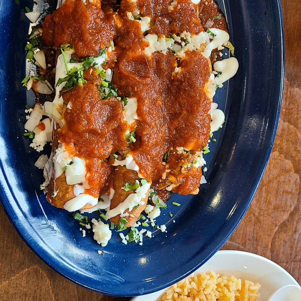 Mi Pueblo Express - Birria flatuas with side of arroz - Mexican Near Me - Detroit, Michigan Mi Pueblo Express - Birria flatuas with side of arroz - Mexican Near Me - Detroit, Michigan