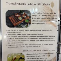 Tropical Paradise Pedicure