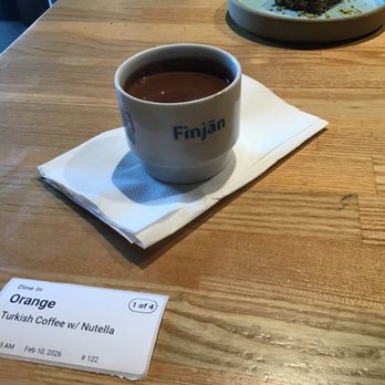 Finjan Coffee - Nutella Turkish coffee!! Yummm - Coffee & Tea Near Me - San Diego, California Finjan Coffee - Nutella Turkish coffee!! Yummm - Coffee & Tea Near Me - San Diego, California
