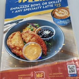 Empanada take out special - great value