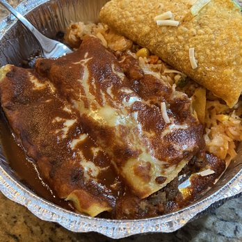 La Cocina Mexican Restaurant #9 - Enchiladas and taco combo - Mexican Near Me - Morrisville, North Carolina La Cocina Mexican Restaurant #9 - Enchiladas and taco combo - Mexican Near Me - Morrisville, North Carolina