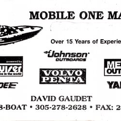Mobile One Marine - For all your Marine Service needs! Family owned and operated.