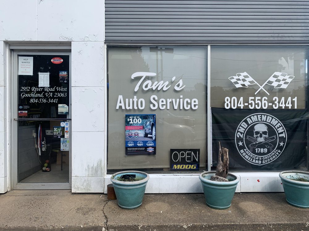TOMS AUTO SERVICE Updated October 2024 2952 River Rd W, Goochland