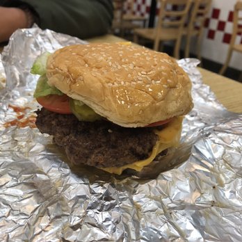 Five Guys - Bacon cheeseburger - Burgers Near Me - Rochester, Michigan