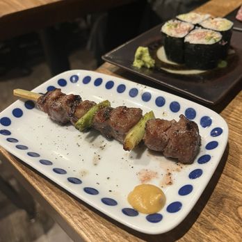 Kiraku - Lamb and scallion skewer - Tapas/Small Plates Near Me - Berkeley, California