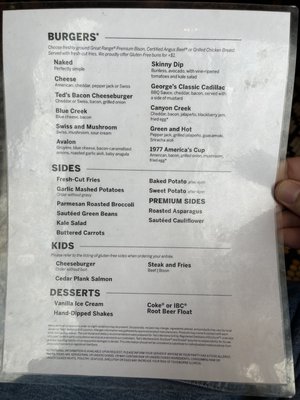 Menu photo 7 Ted's Montana Grill Alpharetta, GA Menu photo 7 Ted's Montana Grill Alpharetta, GA