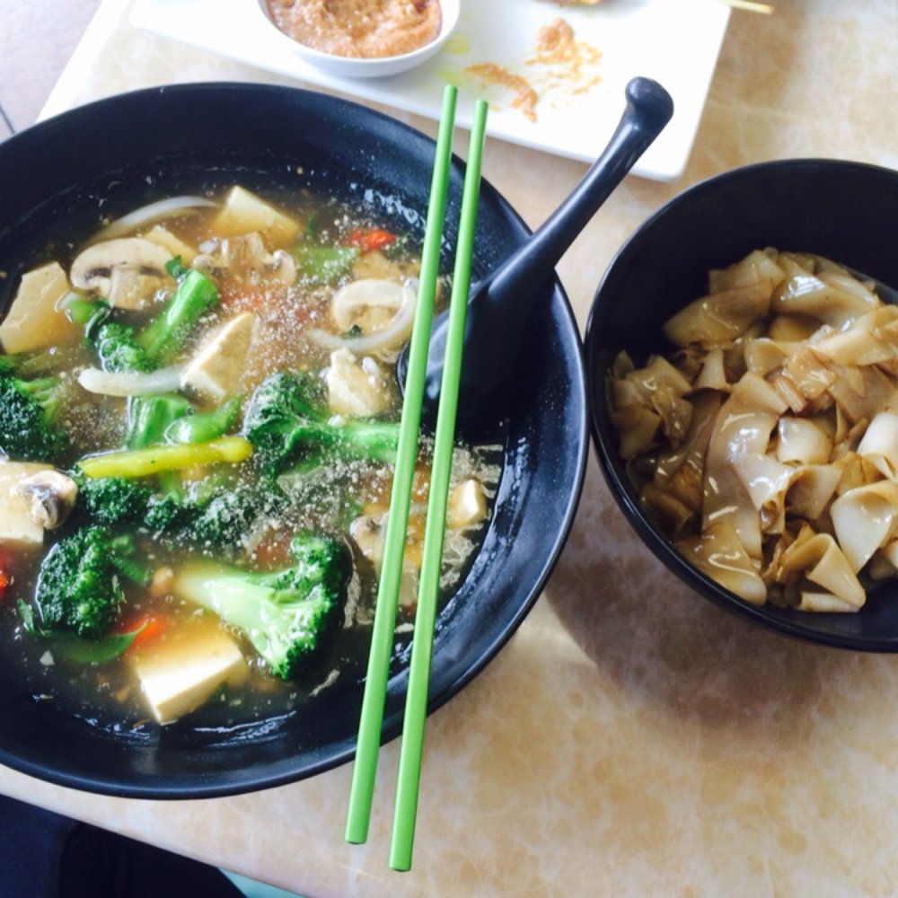My Vegan - Lava noodles with the noodles on the side. Yum - Thai Near Me - Pasadena, California My Vegan - Lava noodles with the noodles on the side. Yum - Thai Near Me - Pasadena, California