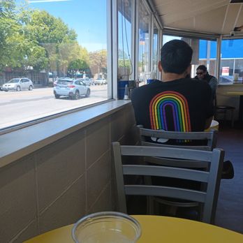 Al's Big Burger - View from table - Burgers Near Me - Albany, California Al's Big Burger - View from table - Burgers Near Me - Albany, California