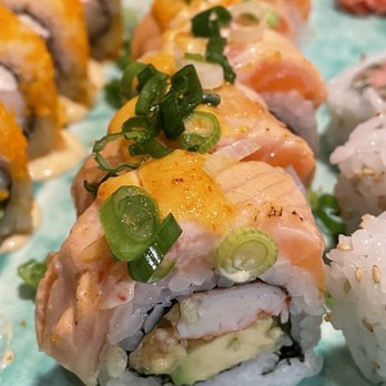 Ocean World - King of Salmon roll - Sushi Bars Near Me - Indianapolis, Indiana