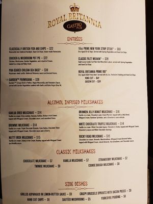 Royal Britannia Gastropub - The Venetian by null