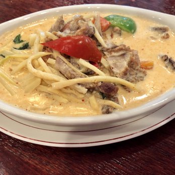 Thai Boo Cuisine - Duck Red Curry - Thai Near Me - Norwood, Massachusetts Thai Boo Cuisine - Duck Red Curry - Thai Near Me - Norwood, Massachusetts