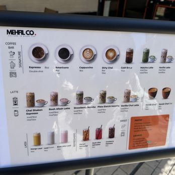 Mehfil - Menu - Coffee & Tea Near Me - Pasadena, California Mehfil - Menu - Coffee & Tea Near Me - Pasadena, California