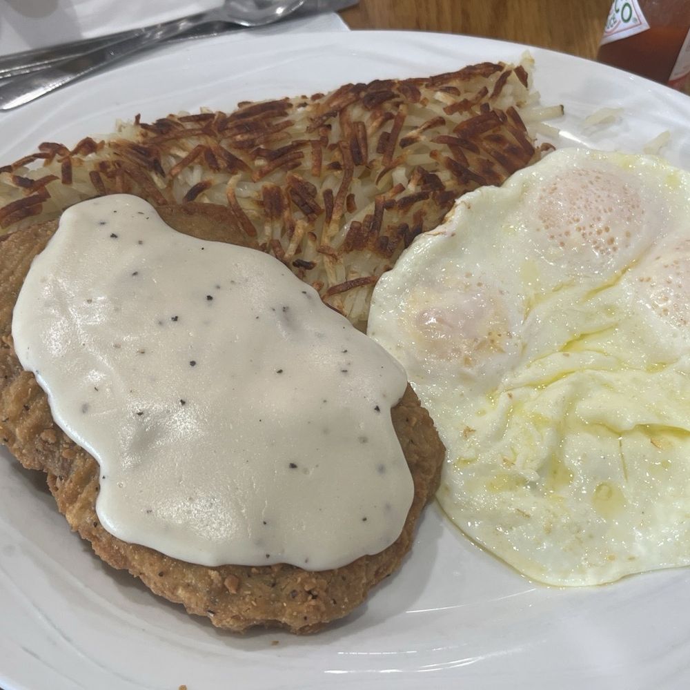 big egg 2 - Country fried steak and 3 eggs (over easy) - New American Near Me - North Olmsted, Ohio big egg 2 - Country fried steak and 3 eggs (over easy) - New American Near Me - North Olmsted, Ohio