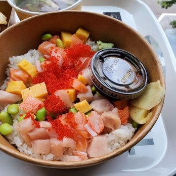 Yugo Roll Bowl - Chirashizushi bowl $15 - Sushi Bars Near Me - Burnaby, British Columbia