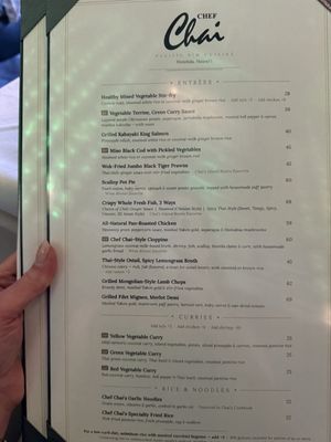 Menu photo 5 Chef Chai Honolulu, HI