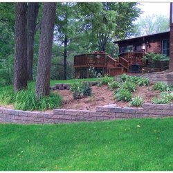 Family Affair Landscape - Block Retaining wall