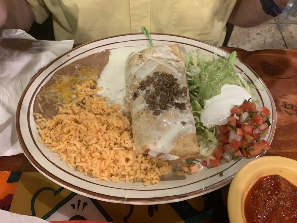 Food from La Cocina Mexican Restaurant