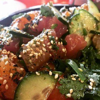 All About Poke - I got the 3 protein bowl pictured. It's very satisfying. - Seafood Near Me - Burbank, California