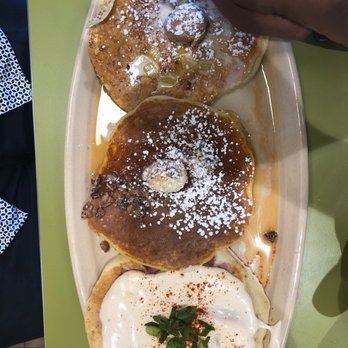 Snooze, an A.M. Eatery - Pancake flight - Breakfast & Brunch Near Me - Westminster, Colorado Snooze, an A.M. Eatery - Pancake flight - Breakfast & Brunch Near Me - Westminster, Colorado