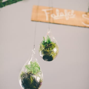 Catering By Design - Hanging flowers and signage for our dinner station**Alyssa Maloof Photography ** - Caterers Near Me - Philadelphia, Pennsylvania