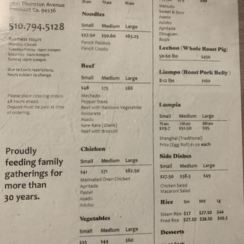Maharlika Restaurant - Filipino Near Me - Fremont, California