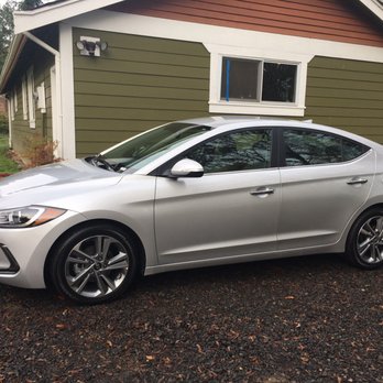 Lee Johnson Hyundai of Everett - My new Elantra that Chris (very patiently) sold me. I could not be happier with my purchase! - Car Dealers Near Me - Everett, Washington