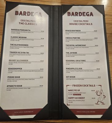 Menu photo 4 Bardega Laguna Hills, CA