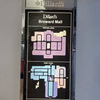 Dillard's - Directory map, Dillard's Broward Mall - Department Stores Near Me - Plantation, Florida Dillard's - Directory map, Dillard's Broward Mall - Department Stores Near Me - Plantation, Florida