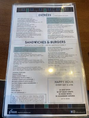 Menu photo 8 Blue Water Grand Rapids, MI Menu photo 8 Blue Water Grand Rapids, MI