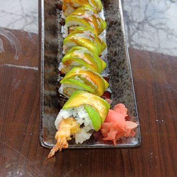 Mexellent Cuisine - Shrimp tempura dragon roll - Tex-Mex Near Me - Scarsdale, New York Mexellent Cuisine - Shrimp tempura dragon roll - Tex-Mex Near Me - Scarsdale, New York