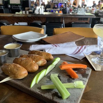 Barleymash - Pretzels n dip (must get) & Stay Classy Signature Drink (a little too sweet for my liking) - Sports Bars Near Me - San Diego, California Barleymash - Pretzels n dip (must get) & Stay Classy Signature Drink (a little too sweet for my liking) - Sports Bars Near Me - San Diego, California