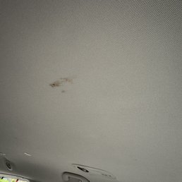 Ceiling of car Ceiling of car