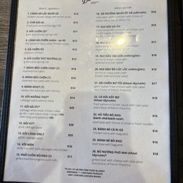 Menu (1) Menu (1)