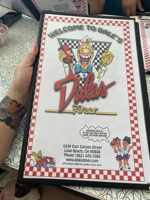Menu photo 6 Dale's Diner Long Beach, CA