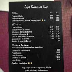 Pepe Donaire - Carta