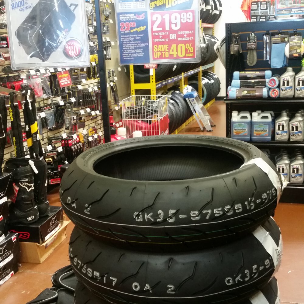 Cycle Gear - This is a great deal. Bridgestone tires both front and rear for $220. Shut the front door!! Regular price for one is $180. - Motorcycle Gear Near Me - Murrieta, California Cycle Gear - This is a great deal. Bridgestone tires both front and rear for $220. Shut the front door!! Regular price for one is $180. - Motorcycle Gear Near Me - Murrieta, California
