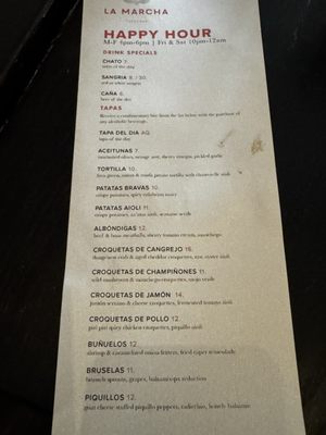 Menu photo 5 La Marcha Tapas Bar Berkeley, CA Menu photo 5 La Marcha Tapas Bar Berkeley, CA